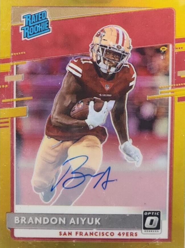 Brandon Aiyuk [Autograph Gold] #169