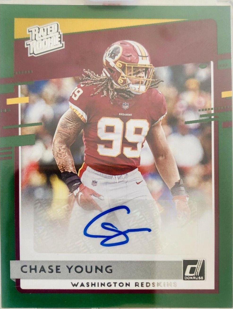 Chase Young [Autoraph Green] #316