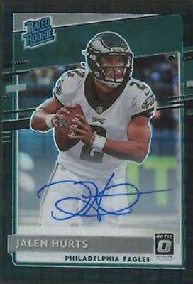 Jalen Hurts [Autograph Black Pandora] #164