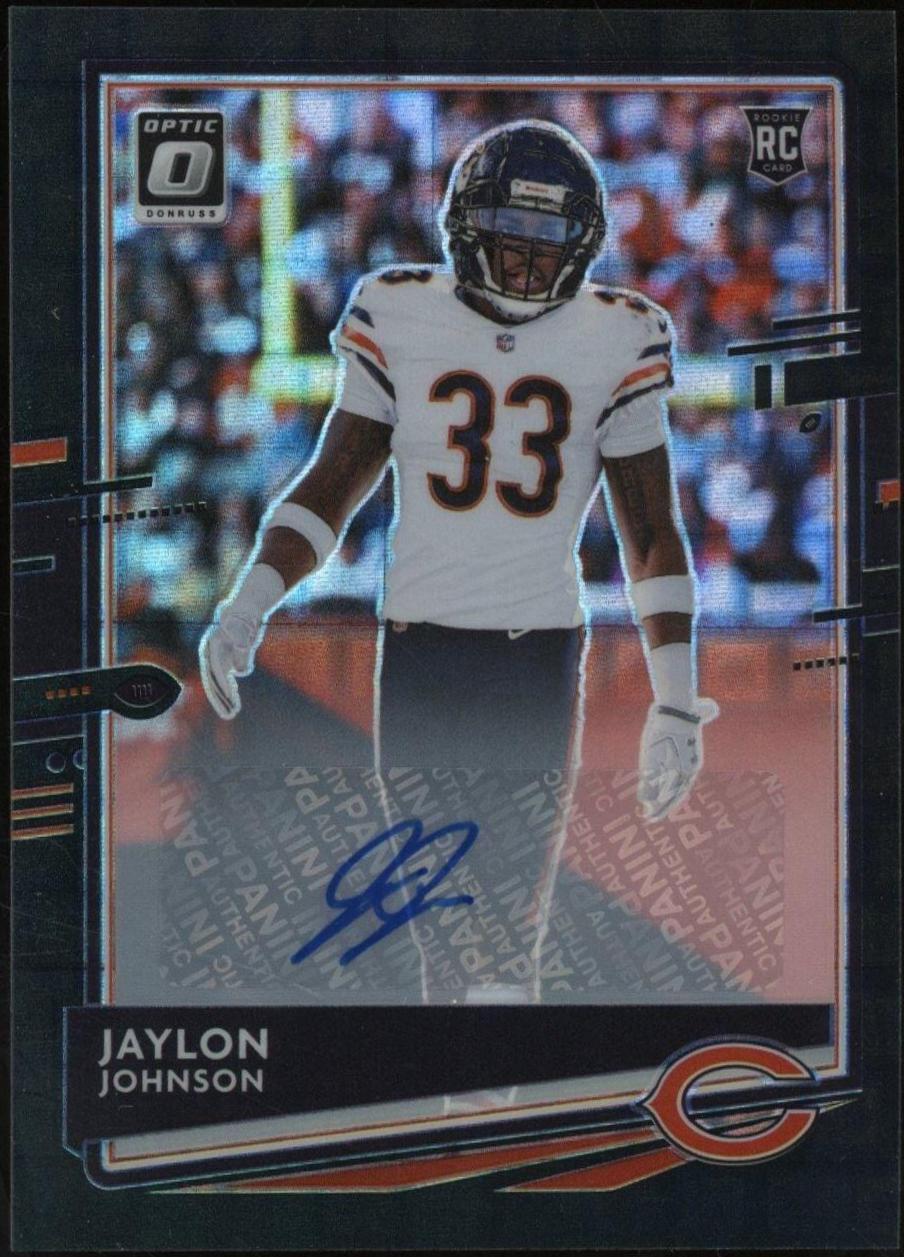 Jaylon Johnson [Autograph Black Pandora] #123
