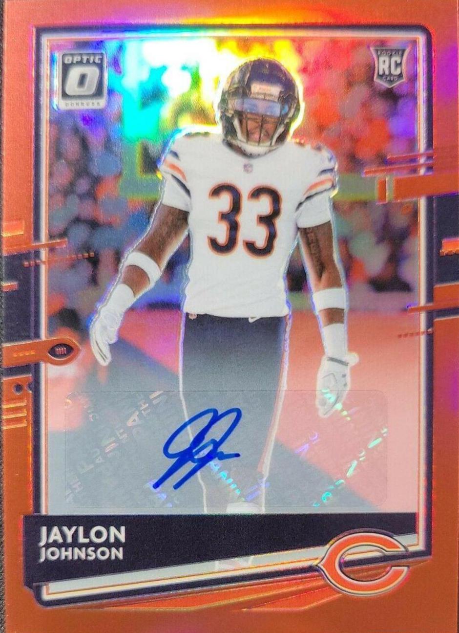 Jaylon Johnson [Autograph Red] #123