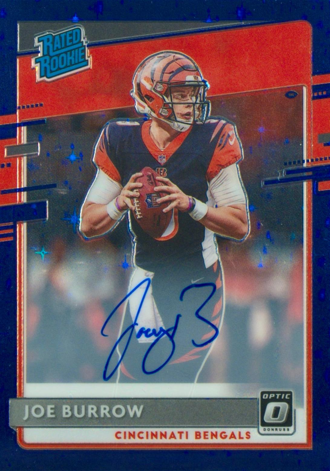 Joe Burrow [Autograph Purple Stars] #151