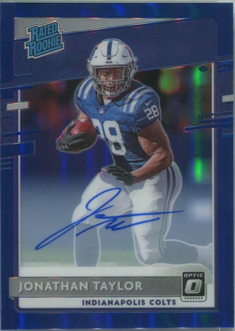 Jonathan Taylor [Autograph Blue] #167