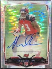 Mike Evans [Ball in Right Hand Autograph Pulsar Refractor] #185