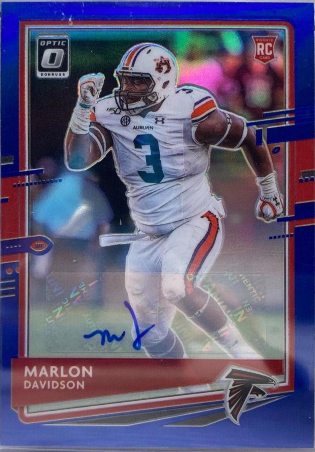 Marlon Davidson [Autograph Blue] #135