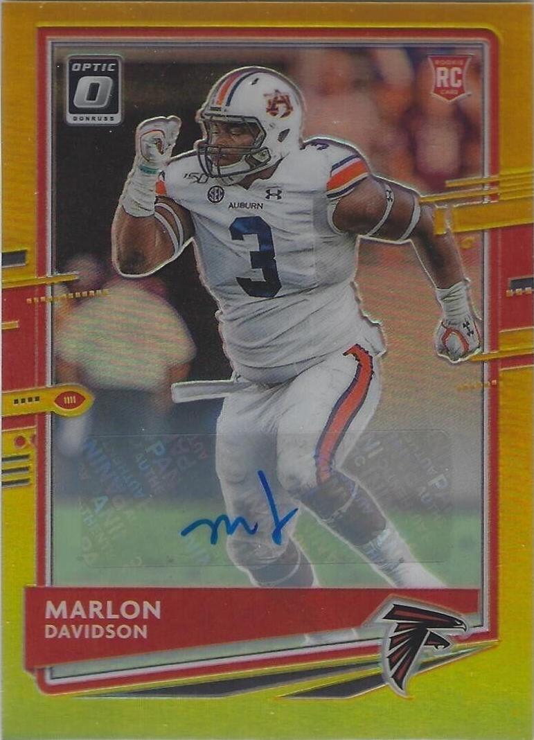Marlon Davidson [Autograph Gold] #135