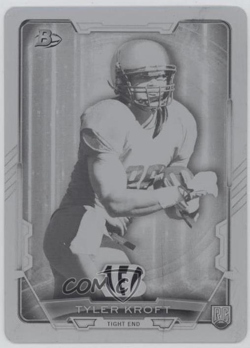 Tyler Kroft [Printing Plate] #67