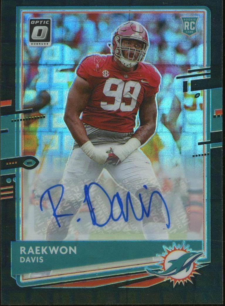 Raekwon Davis [Autograph Black Pandora] #134
