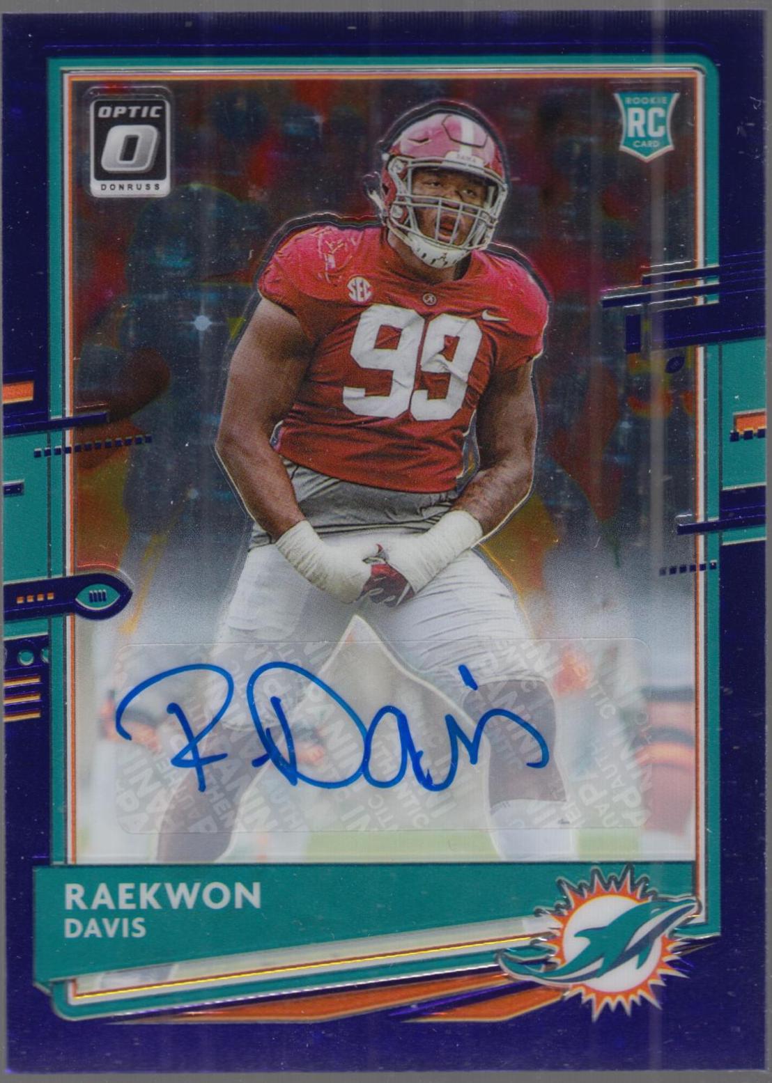 Raekwon Davis [Autograph Purple Stars] #134