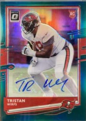 Tristan Wirfs [Autograph Green] #129