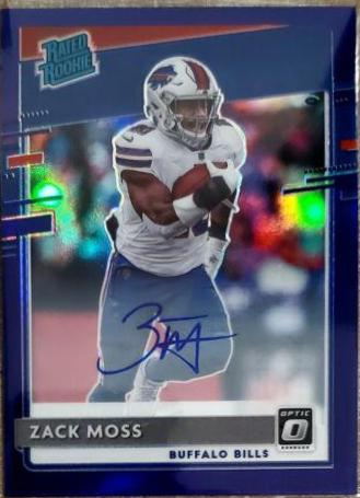 Zack Moss [Autograph Purple] #180