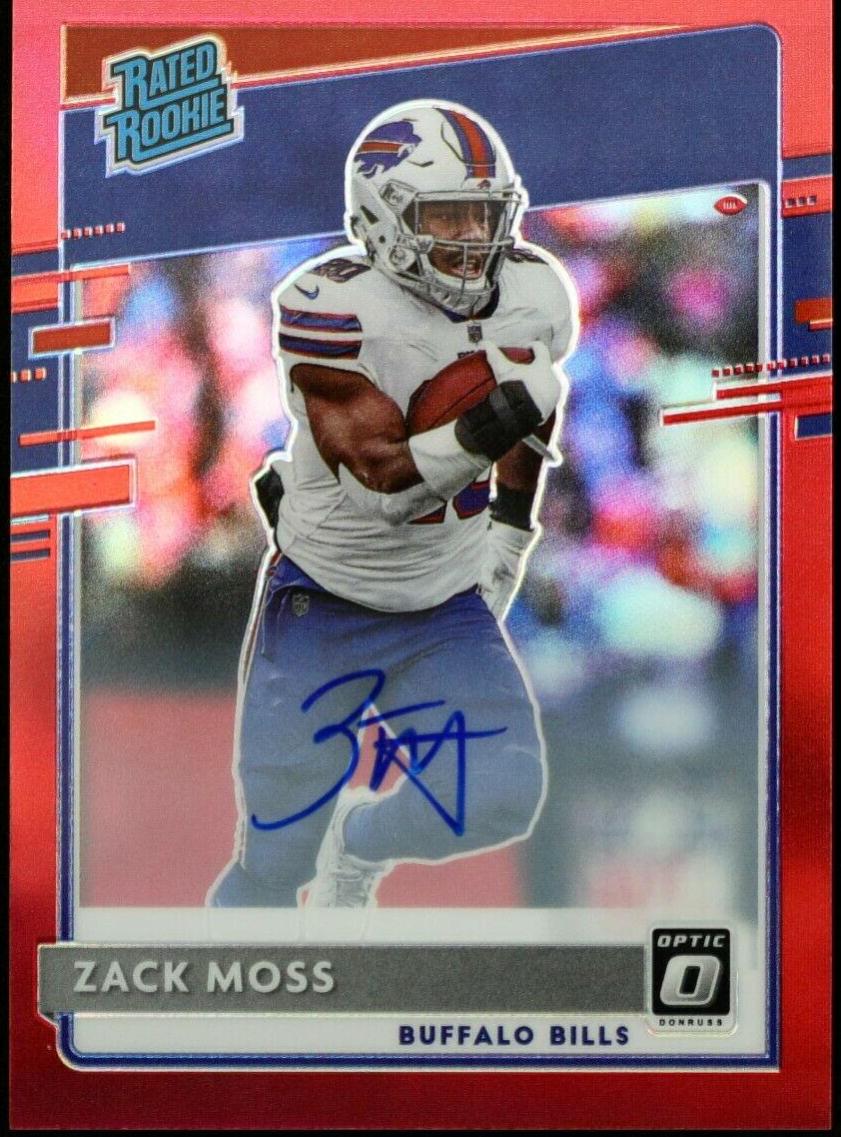 Zack Moss [Autograph Red] #180