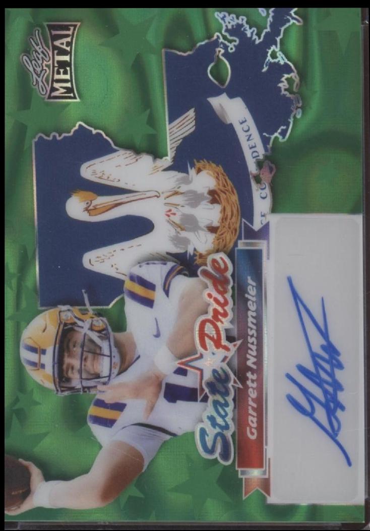 Garrett Nussmeier [Lava Green] #SP-GN1