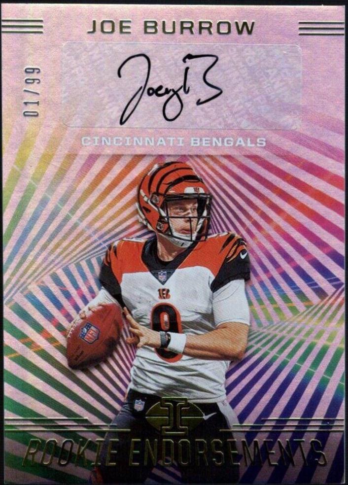 Joe Burrow [Autograph Memorabilia Gold] #101