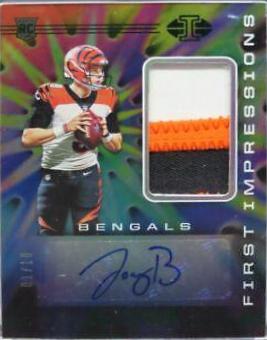 Joe Burrow [Autograph Memorabilia Green] #101