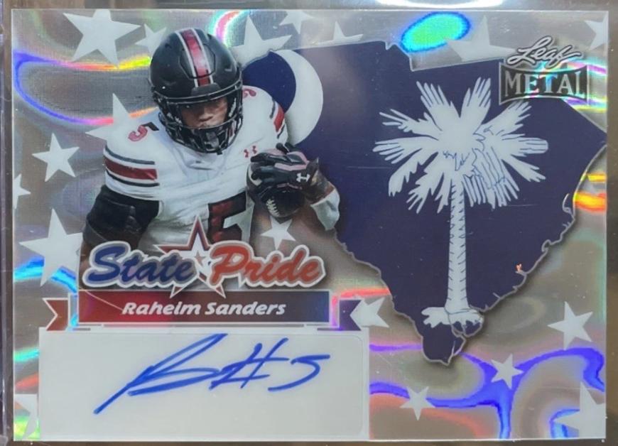 Raheim Sanders [Lava Silver] #SP-RS1