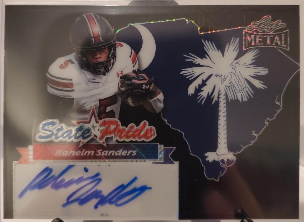 Raheim Sanders [Mojo Black] #SP-RS1