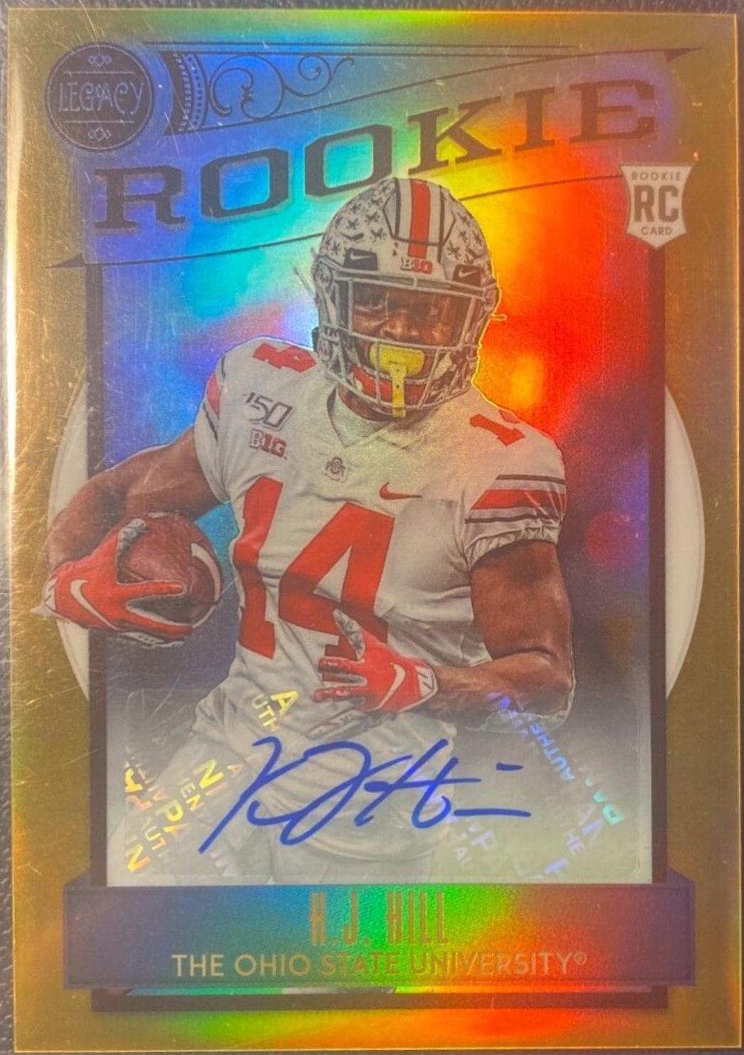K.J. Hill [Premium Penmanship Gold] #174