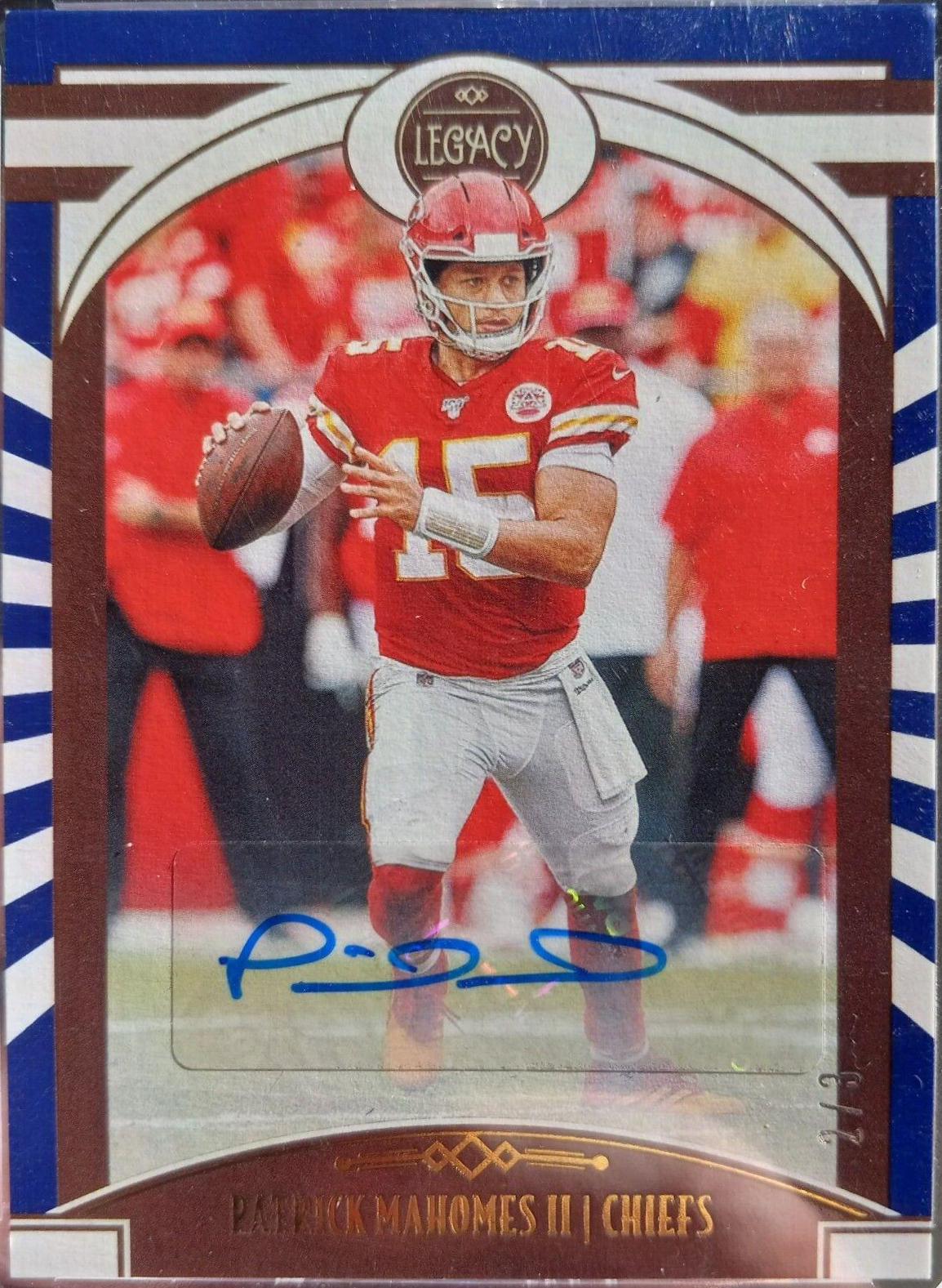 Patrick Mahomes II [Violet Autographs] #38