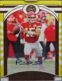 Patrick Mahomes II [Yellow Autographs] #38