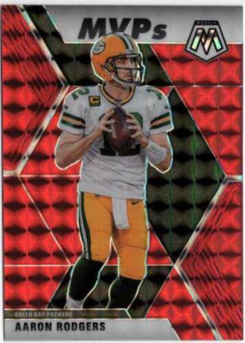 Aaron Rodgers [Red Mosaic] #300