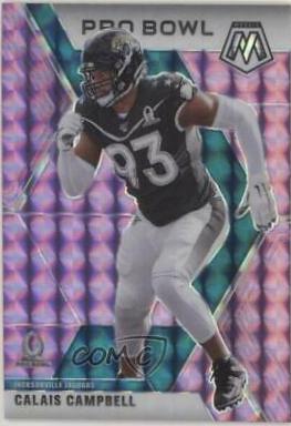 Calais Campbell [Purple Mosaic] #255