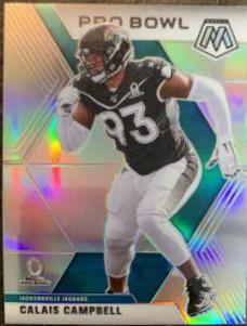 Calais Campbell [Silver Prizm] #255