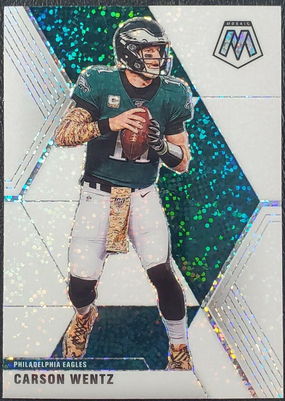 Carson Wentz [White Sparkle] #160