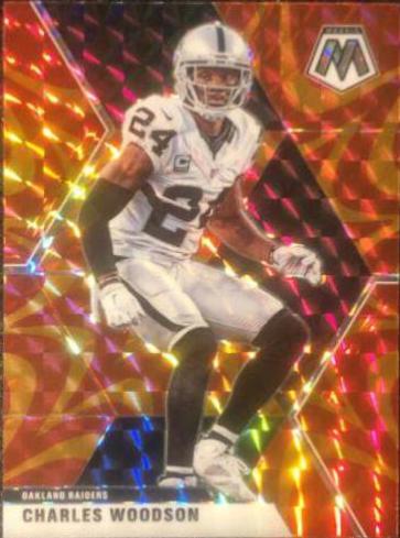 Charles Woodson [Reactive Orange] #106