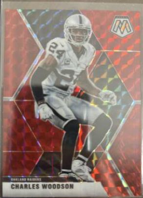 Charles Woodson [Red Mosaic] #106