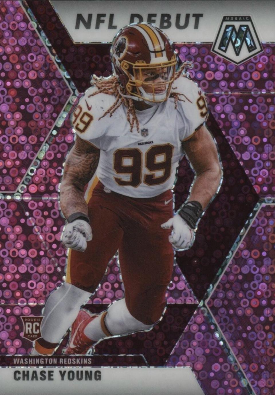 Chase Young [No Huddle Pink] #272