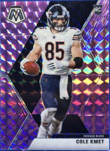 Cole Kmet [Purple Mosaic] #218