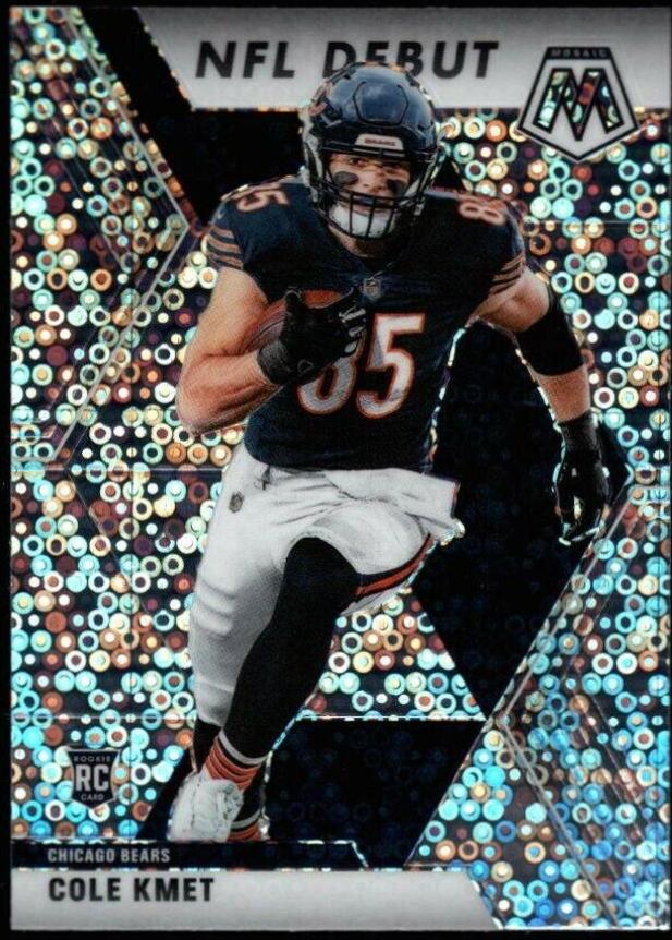 Cole Kmet [Silver Prizm] #273