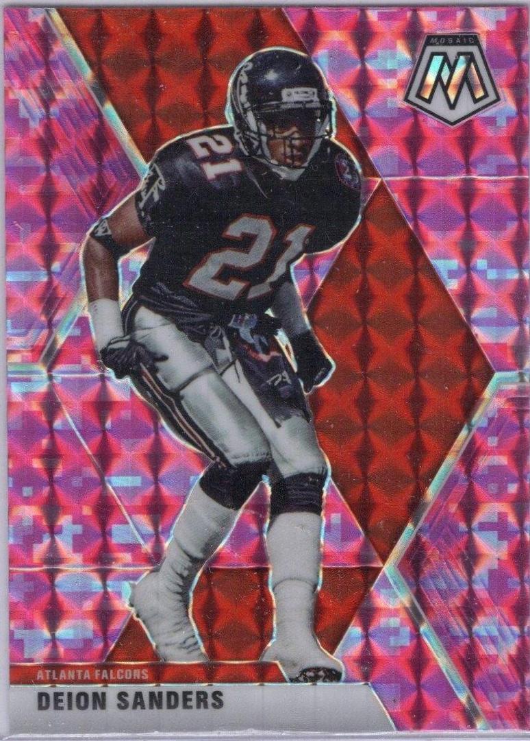 Deion Sanders [Pink Fluorescent] #18