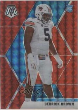 Derrick Brown [Fusion Red Choice] #244