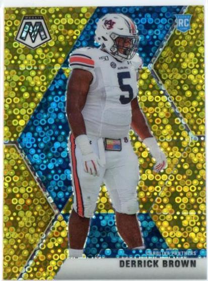 Derrick Brown [No Huddle Gold] #244
