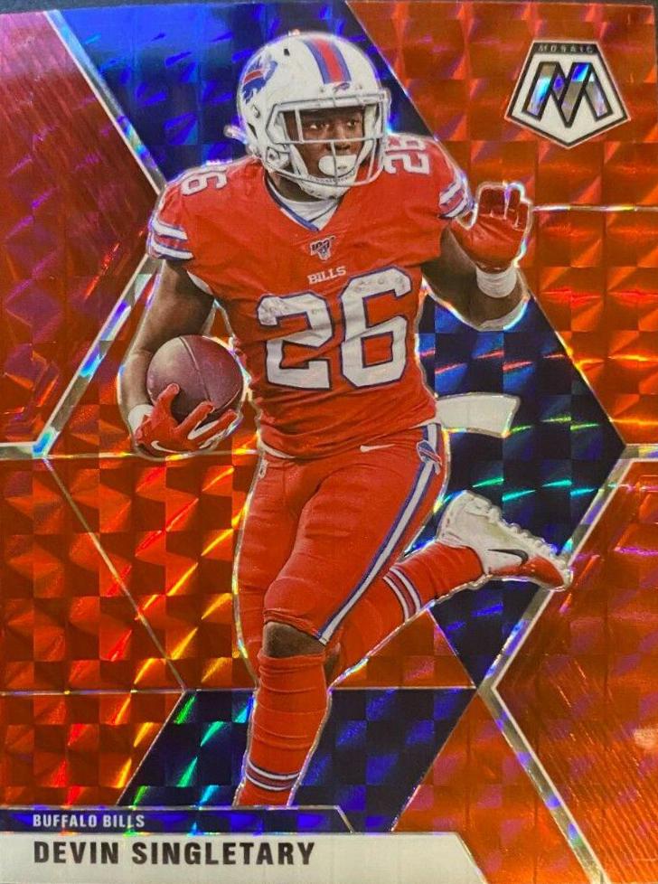 Devin Singletary [Red Mosaic] #27