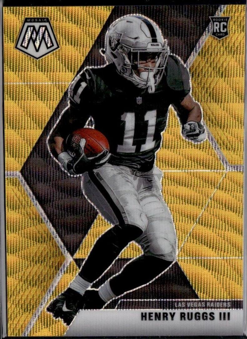 Henry Ruggs III [Gold Fluorescent] #205