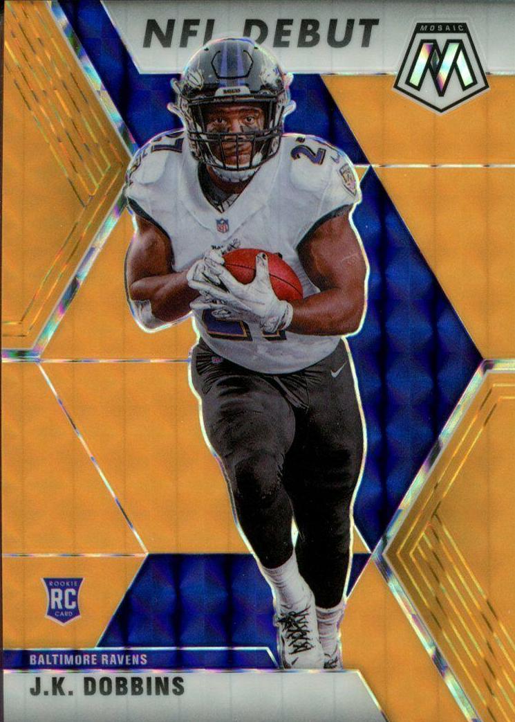 J.K. Dobbins [Orange Fluorescent] #275