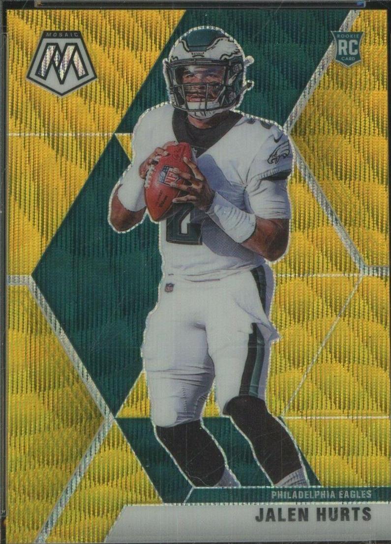 Jalen Hurts [Gold Wave] #222