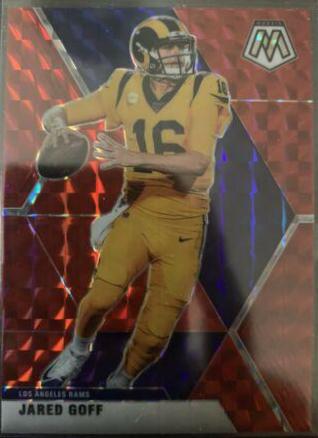 Jared Goff [Red Mosaic] #117