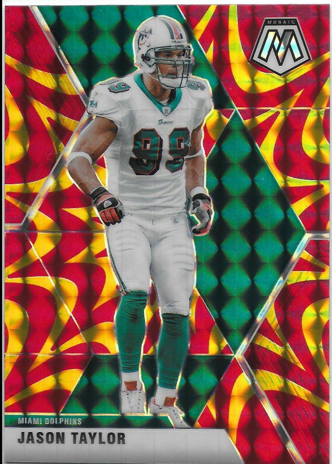 Jason Taylor [Reactive Gold] #126