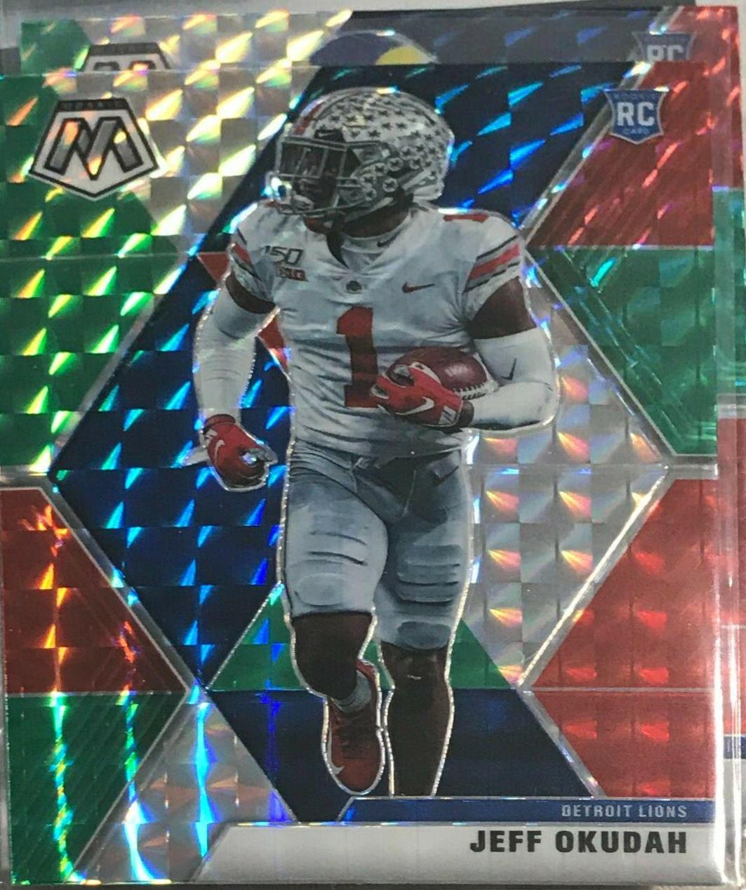 Jeff Okudah [Red, Green Choice] #243