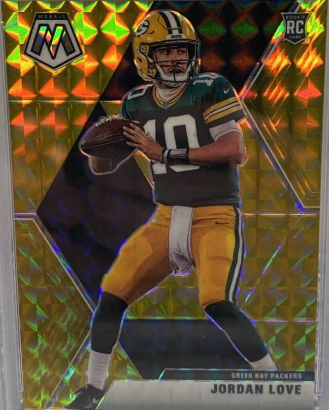 Jordan Love [Gold Mosaic] #211