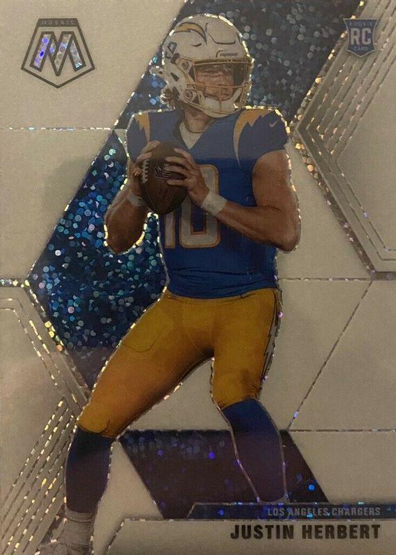 Justin Herbert [White Sparkle] #204
