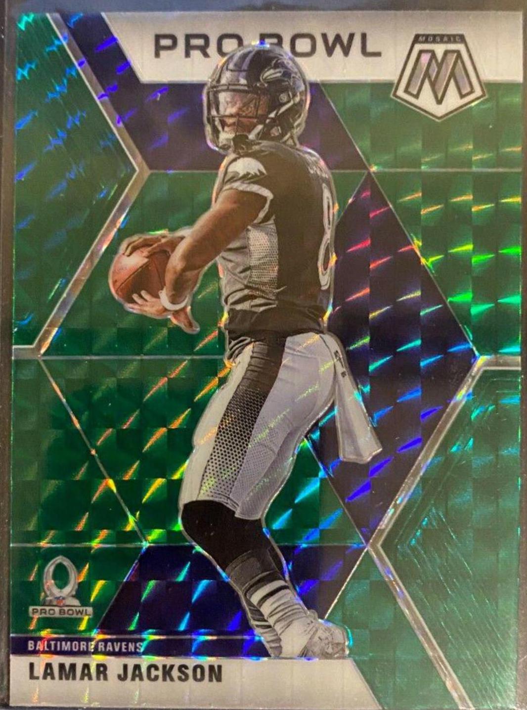Lamar Jackson [Green Mosaic] #251