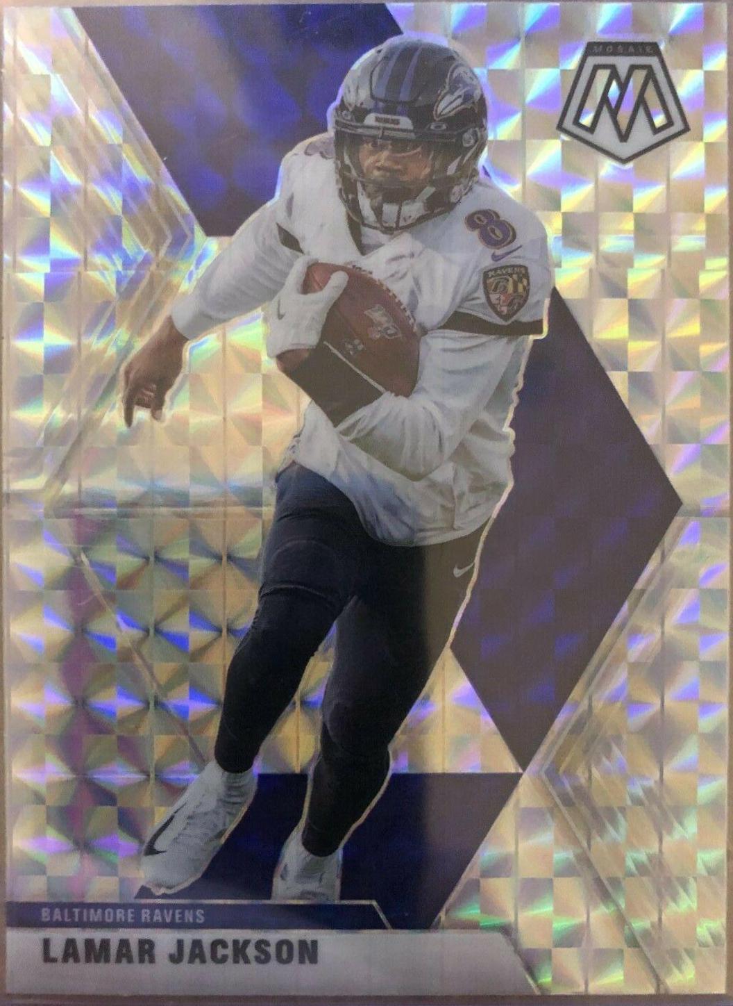 Lamar Jackson [Silver Prizm] #19