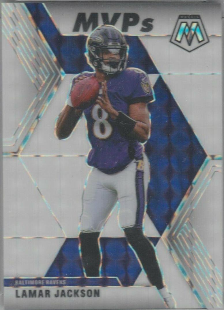 Lamar Jackson [White Mosaic] #296