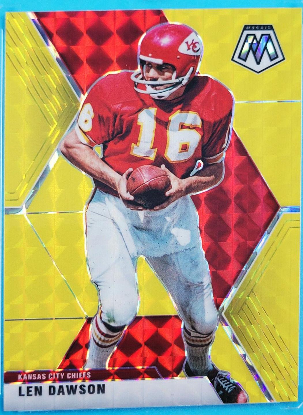 Len Dawson [Gold Fluorescent] #3