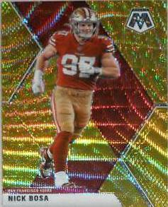 Nick Bosa [Gold Mosaic] #180